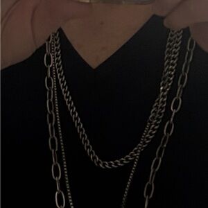 J. Crew Silver Chain Necklace